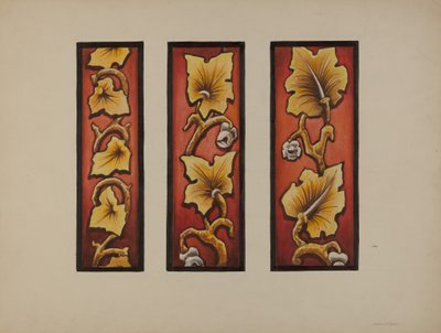 Szkło malowane, ok. 1937. autorstwa James McLellan