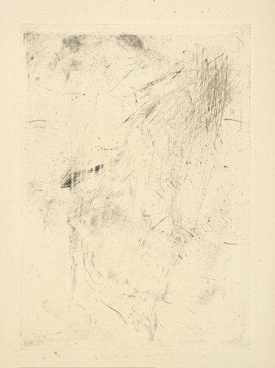 [76] Wrażenia z anulowanych płyt autorstwa Whistlera - [Siedząca postać?] autorstwa James Abbott McNeill Whistler