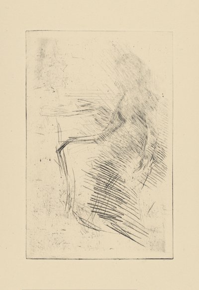 [76] Wrażenia z anulowanych płyt autorstwa Whistler - The Desk. autorstwa James Abbott McNeill Whistler