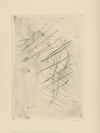 [76] Wrażenia z anulowanych płyt autorstwa Whistlera - Tillie: A Model. autorstwa James Abbott McNeill Whistler