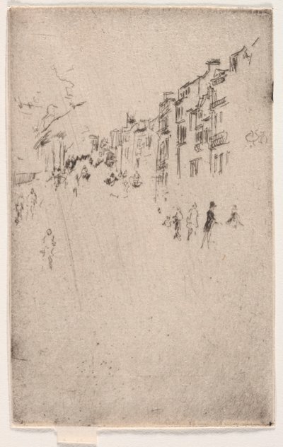 Fragment Piccadilly autorstwa James McNeill Whistler
