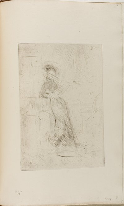 Pani w oknie autorstwa James Abbott McNeill Whistler