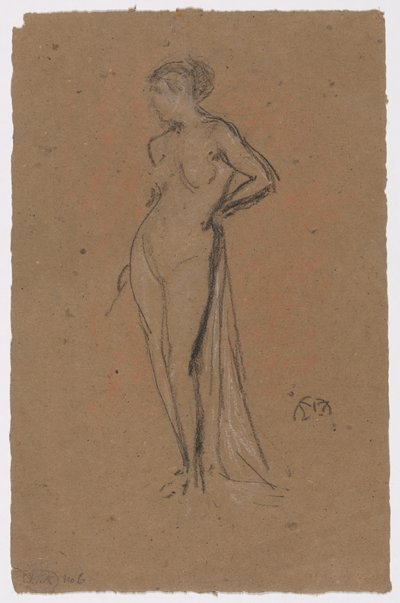 Naga postać autorstwa James McNeill Whistler