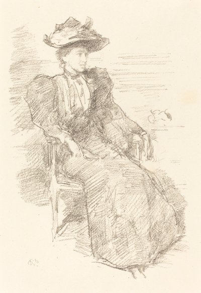 Portret: Mildred Howells autorstwa James Abbott McNeill Whistler