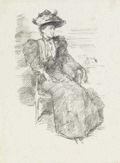 Portret: Mildred Howells autorstwa James Abbott McNeill Whistler