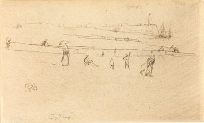 Szkic w Dieppe autorstwa James Abbott McNeill Whistler