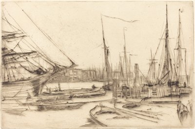 Szkic z Billingsgate autorstwa James Abbott McNeill Whistler