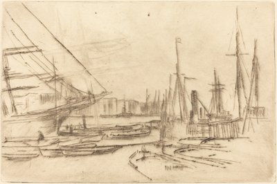 Szkic z Billingsgate autorstwa James Abbott McNeill Whistler