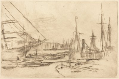 Szkic z Billingsgate autorstwa James McNeill Whistler