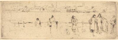 Szkic na nabrzeżu autorstwa James Abbott McNeill Whistler