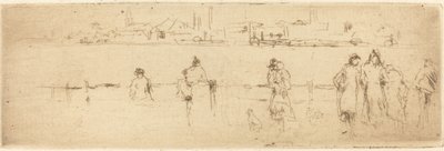 Szkic na nabrzeżu autorstwa James Abbott McNeill Whistler