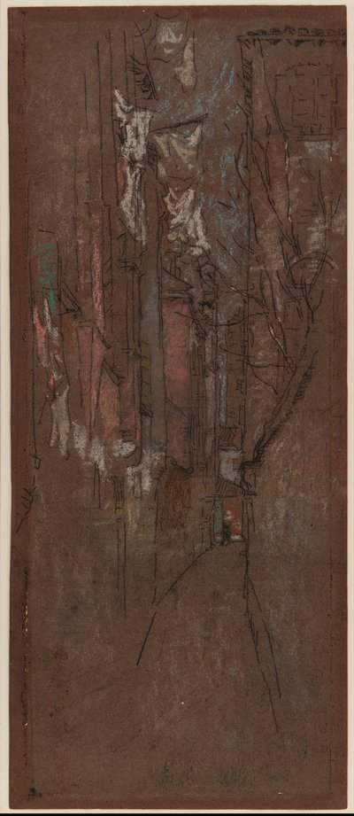 Ulica w Wenecji autorstwa James Abbott McNeill Whistler