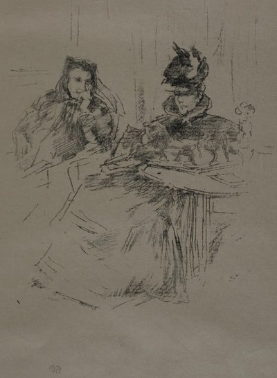 Popołudniowa herbata autorstwa James Abbott McNeill Whistler