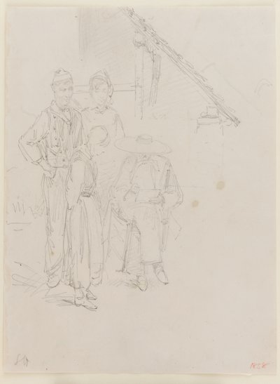 Artysta szkicujący autorstwa James Abbott McNeill Whistler