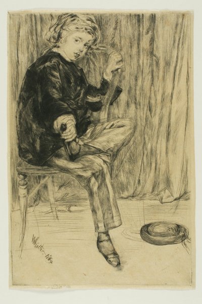 Artur Haden autorstwa James Abbott McNeill Whistler
