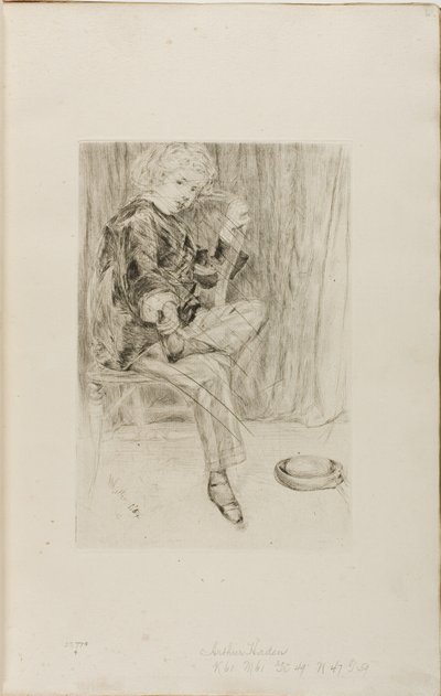 Artur Haden autorstwa James Abbott McNeill Whistler