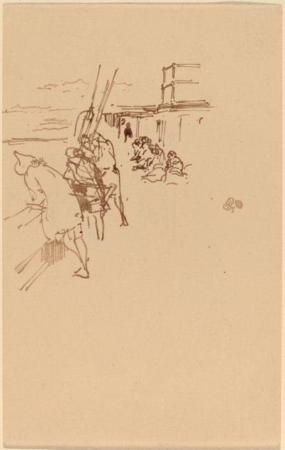 Na morzu autorstwa James Abbott McNeill Whistler