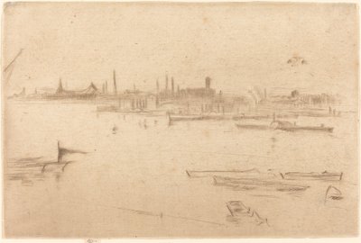 Battersea: Świt autorstwa James Abbott McNeill Whistler