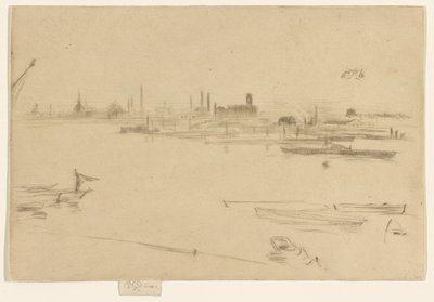 Battersea Poranek autorstwa James Abbott McNeill Whistler