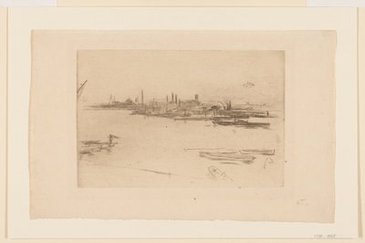 Battersea Poranek autorstwa James Abbott McNeill Whistler