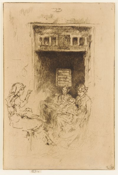 Koraliki policzkowe autorstwa James Abbott McNeill Whistler