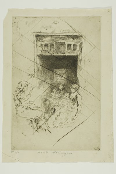 Koraliki policzkowe autorstwa James Abbott McNeill Whistler
