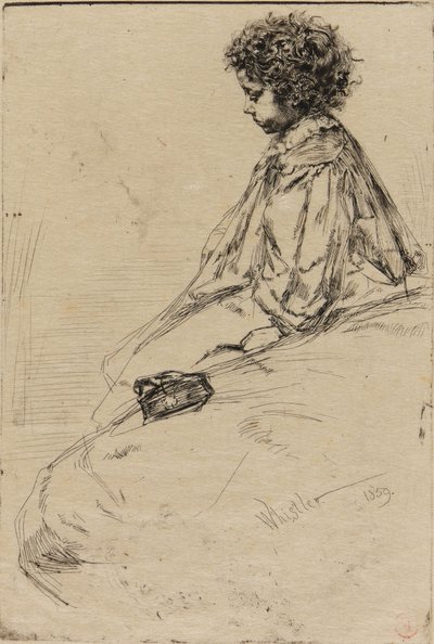 Bibi Lalouette autorstwa James Abbott McNeill Whistler
