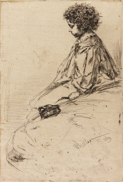 Bibi Lalouette autorstwa James Abbott McNeill Whistler