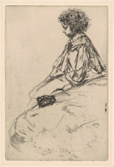 Bibi Lalouette autorstwa James Abbott McNeill Whistler