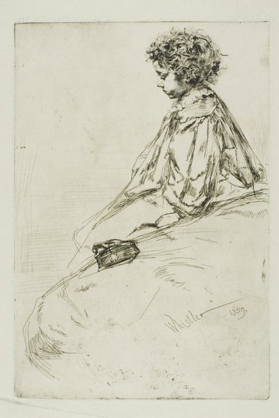 Bibi Lalouette autorstwa James Abbott McNeill Whistler