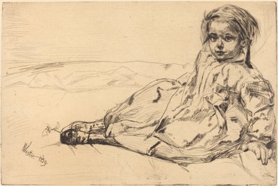 Bibi Valentin autorstwa James Abbott McNeill Whistler