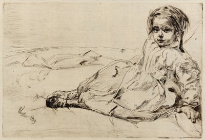 Bibi Valentin autorstwa James Abbott McNeill Whistler
