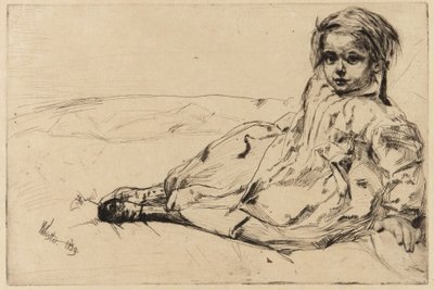 Bibi Valentin autorstwa James Abbott McNeill Whistler