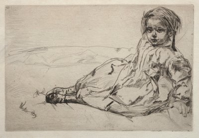 Bibi Valentine autorstwa James McNeill Whistler