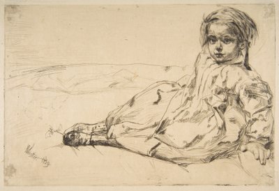 Bibi Valentin autorstwa James McNeill Whistler