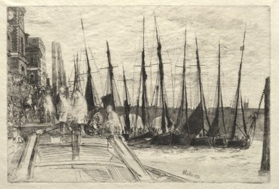 Billingsgate autorstwa James McNeill Whistler