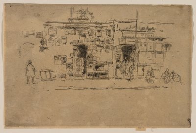 Klatki dla ptaków, Chelsea autorstwa James Abbott McNeill Whistler
