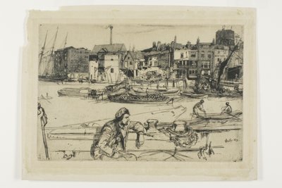 Nabrzeże Czarnego Lwa autorstwa James Abbott McNeill Whistler