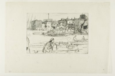 Nabrzeże Czarnego Lwa autorstwa James McNeill Whistler