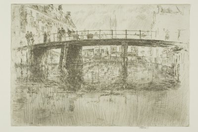 Most, Amsterdam autorstwa James Abbott McNeill Whistler
