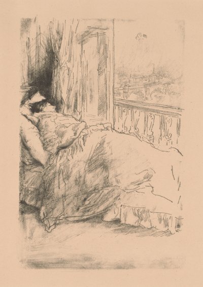Przy balkonie autorstwa James Abbott McNeill Whistler