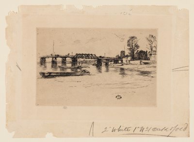 Chelsea autorstwa James Abbott McNeill Whistler