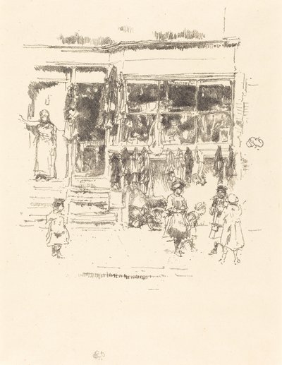 Chelsea Rags autorstwa James Abbott McNeill Whistler