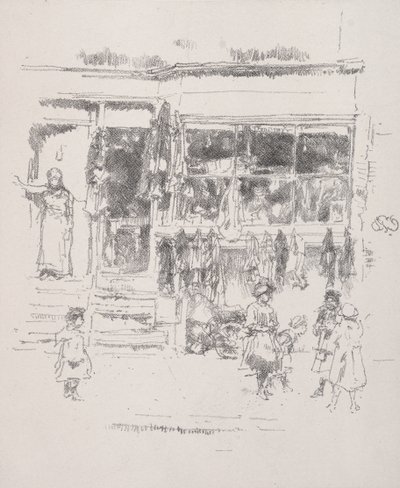 Szmaty z Chelsea autorstwa James McNeill Whistler