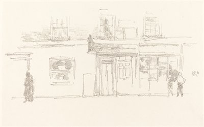 Sklepy Chelsea autorstwa James Abbott McNeill Whistler