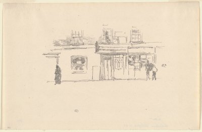 Sklepy Chelsea autorstwa James Abbott McNeill Whistler