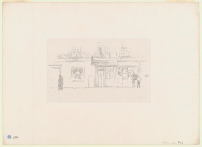 Sklepy Chelsea autorstwa James Abbott McNeill Whistler