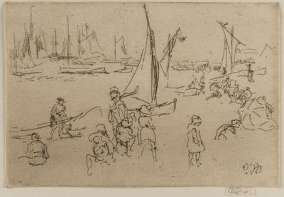 Dzieci, Portsmouth autorstwa James Abbott McNeill Whistler