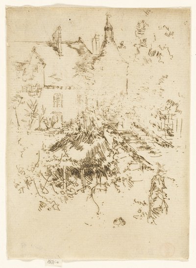 Zamek Touraine autorstwa James Abbott McNeill Whistler