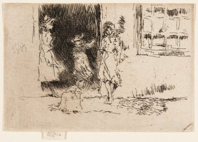 Drzwi domku autorstwa James Abbott McNeill Whistler